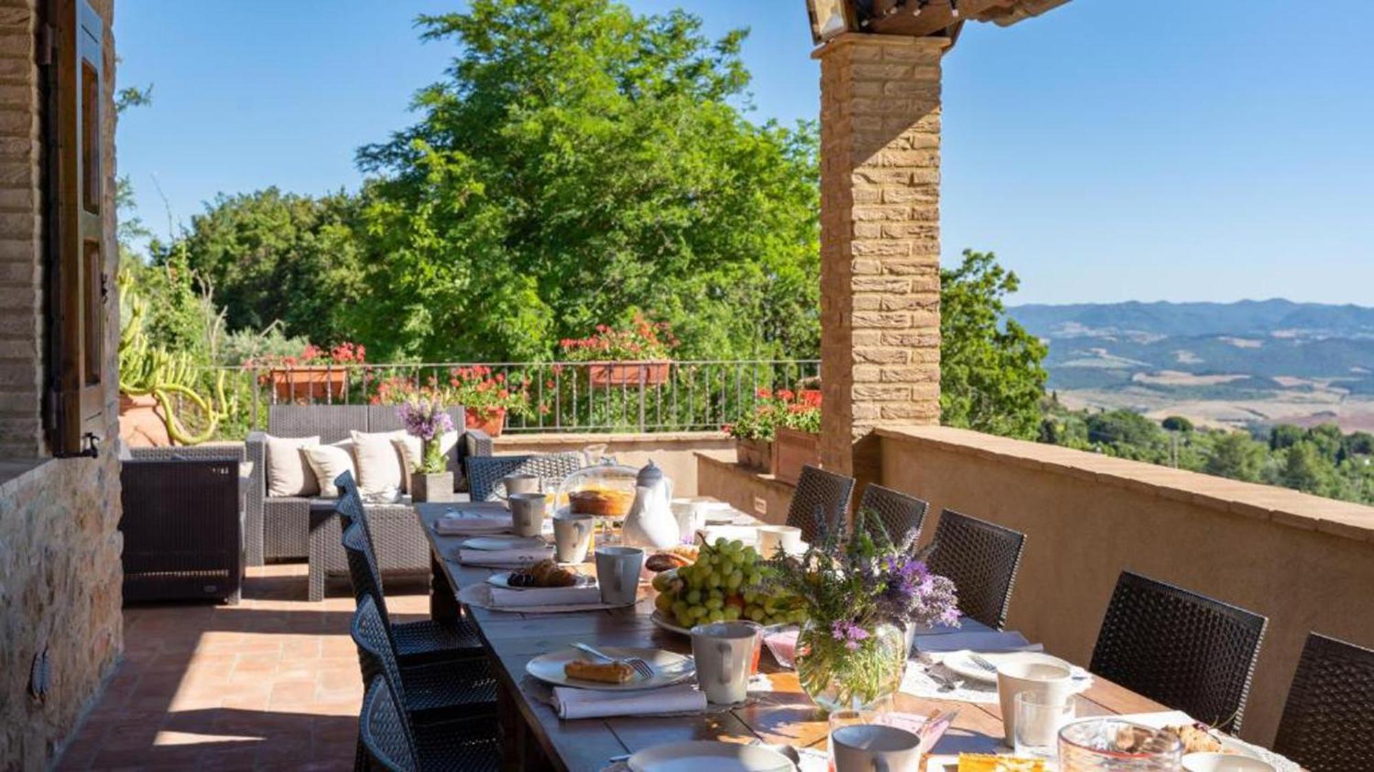 Casale Con Vista Colline Daire Volterra Dış mekan fotoğraf